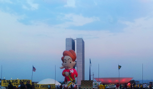 Pro-impeachment protest, Brasília, Oct 2015. Photo by author.